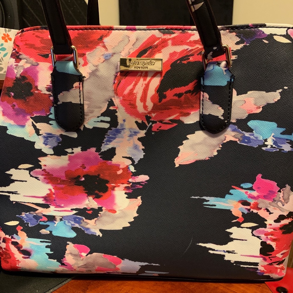 Kate Spade Tote Flower Print